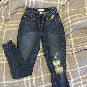 Abercrombie curve love skinny high rise jeans